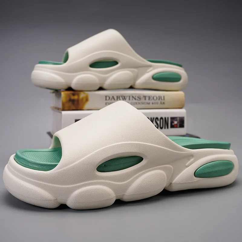 Slip Slippers for Men Non-Slip Non-Slip Summer Slippers Slip Comfy With Thick Sole Slipper for Indoor  Outdoor_voghion.com