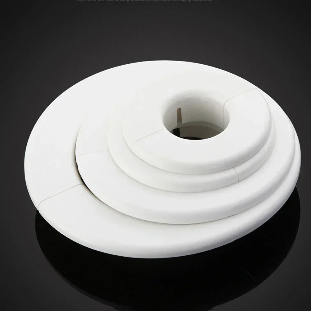 1pc Plastic Air Conditioning Pipes Wall Decorative Cover Cable Entry Cable Passage 40mm/50mm/55mm/60mm/70mm/80mm Hole Cover
