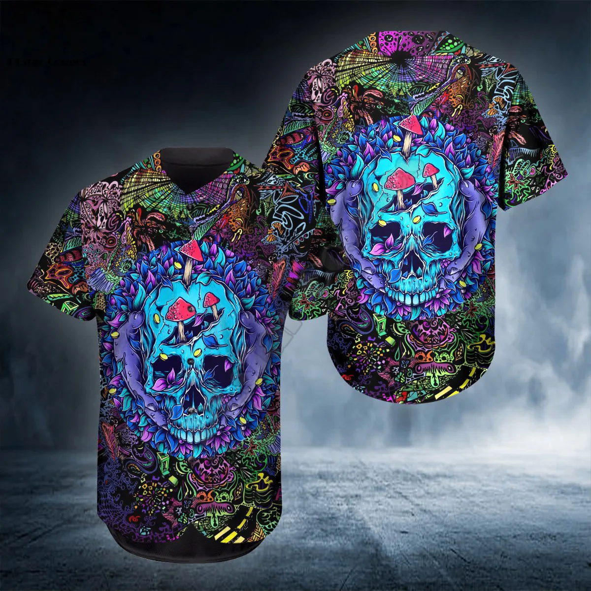 PLstar Cosmos Baseball Jersey Shirt Jungle Skull 3D All Over Printed Baseball Jersey Us Size Love Skull Gift hip hop Tops plstar cosmos lovely penguin 3d printed fashion men s ugly christmas sweater winter unisex casual knit pullover sweater myy45