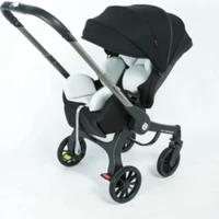 2025 nouvelle poussette bébé 4in1 chariot siège auto multifonctionnel landau luxe pliable et portable poussettes 1