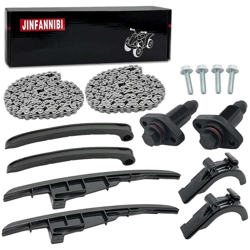 For Can-Am Outlander Max 500 570 650 800 850 Renegade Outlander Commander Max Timing Chain & Guide Tensioner Kit