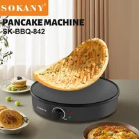 Houselin 12 Inch Crepe Maker & Electric Griddle & Non-stick Pancake Maker-Crepe Pan 2