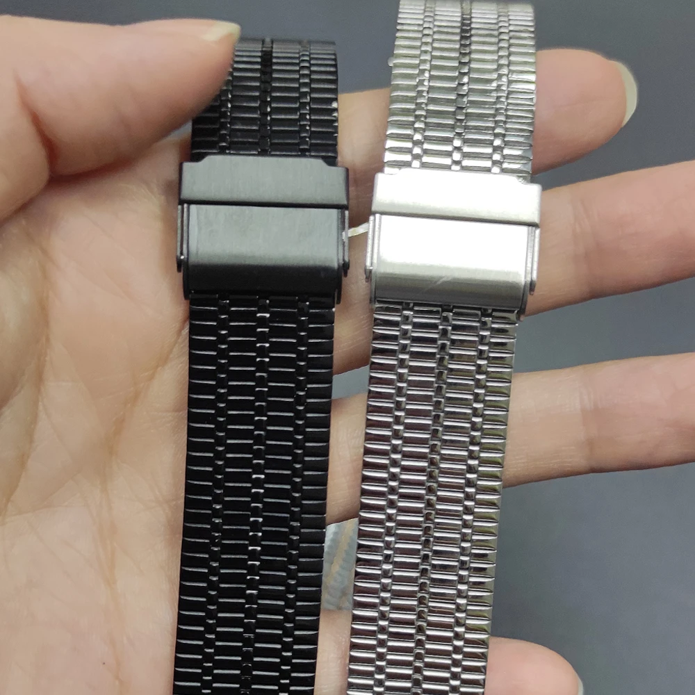 Premium Stainless Steel No-Gap Strap for Galaxy Watch - Elegant Bracelet Band