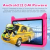 BDF 7 Inch Kid Tablet Android 13, 4GB RAM 64GB ROM,1TB Expand,5G WiFi,4000MAH Battery,Dual Camera, Children's Gift Kids Software 4