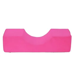 Luxurious Memory Foam Neck Support Lash Pillow (Rose Red Flannel)