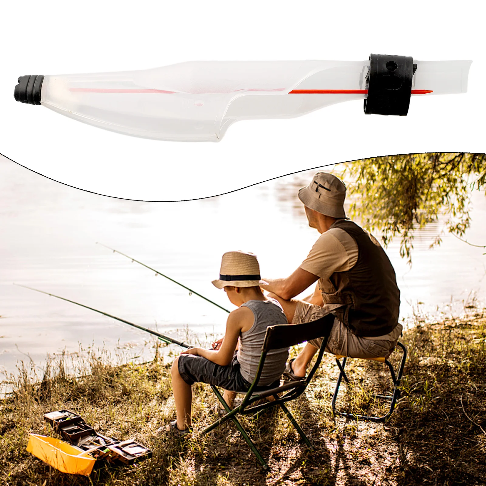 Fishing Rod Cap Tip Cover Plastic Rod Hat 4 Sizes Available Pole Guide Protection Cap for Rock Fishing Protective Accessory Fishing Accessories Fishing Rod Protector Fishing Rod Tip Protector
