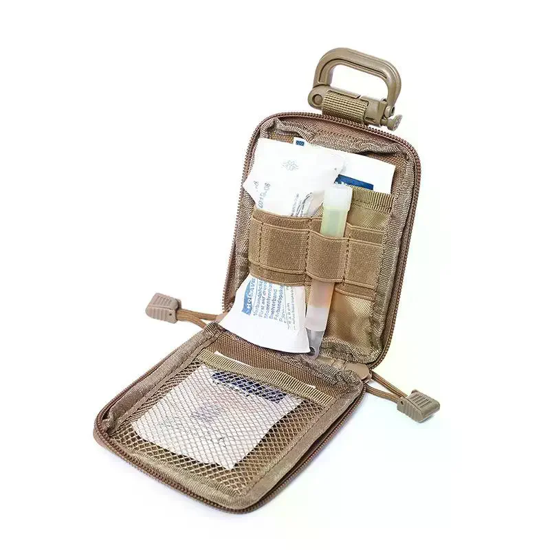 Borsa Porta Attrezzi EDC da Esterno, Organizer per Gadget EMT, Piccola Borsa da Tasca per Viaggi, Escursioni, Campeggio, Caccia, Accessori, Marsupio da Cintura - immagine 5