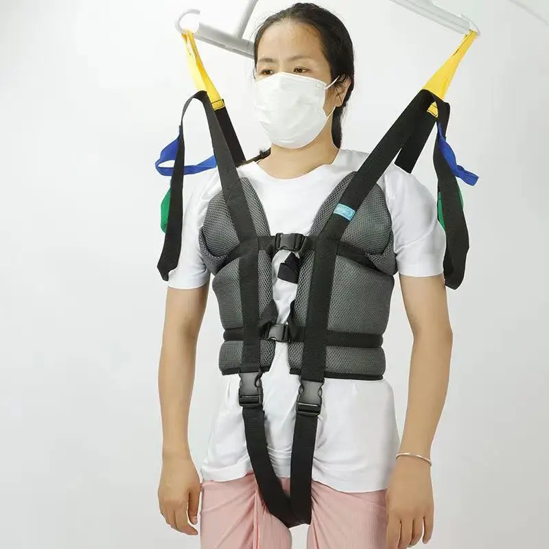 Medical Elderly Rehabilitation Assist Walking Standing Lift Sling Full Body Walking Assistant Shift Vest Patient Transfer Belt