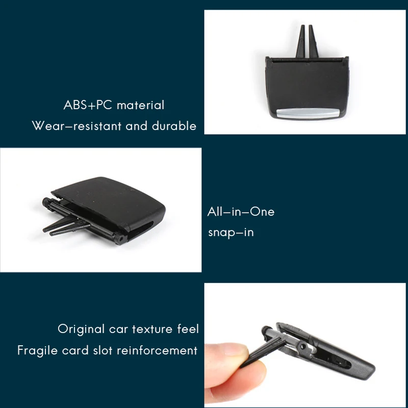 Car Front Air Conditioning Vent Paddle Vent Grille Adjustment Paddle For BMW X5 X6 E70 2007-2013
