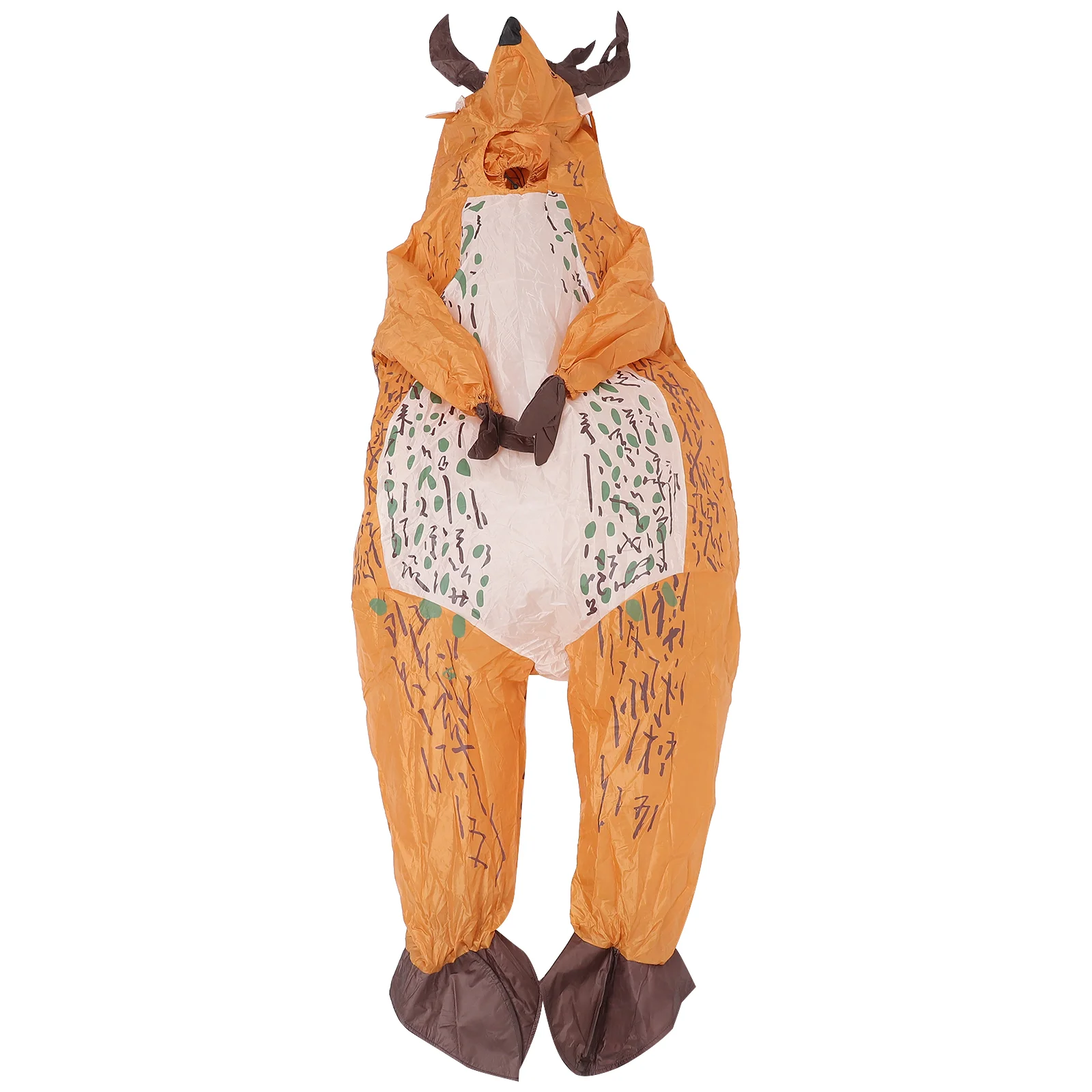 

Elk Inflatable Suit Deer Party Outfit Cosplay Clothes Halloween Costume Jumpsuit Ornament Man