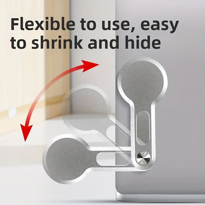 [자석식 노트북 스탠드] 자석식 알루미늄 합금 노트북 확장 스탠드 |   작업 공간을 개선하세요