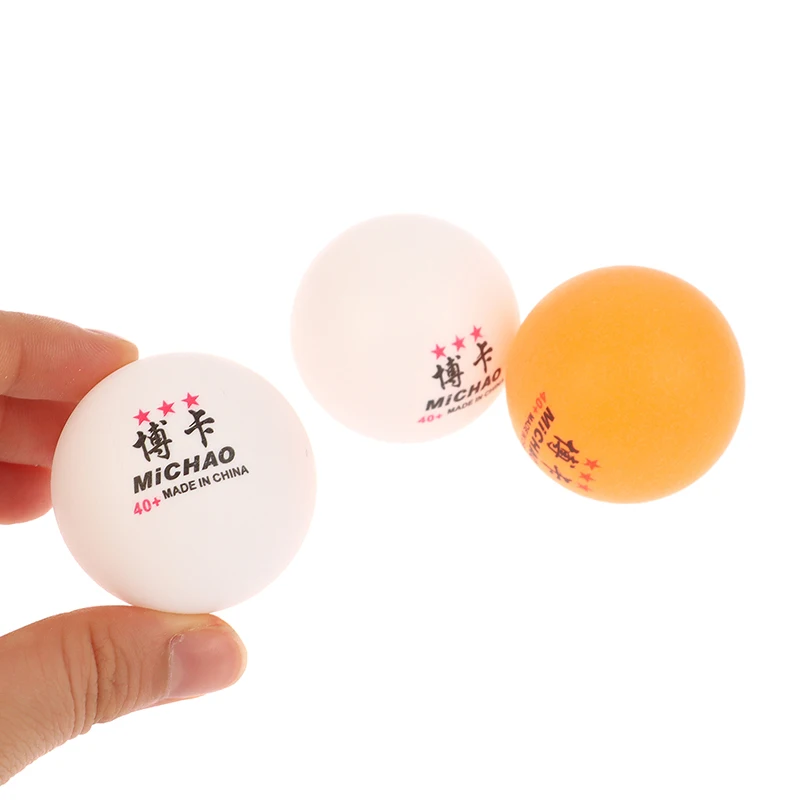 10Pcs 3 Star V40+ Table Tennis Balls New Material ABS Plastic Ping Pong Balls Table Profession Table Tennis Training Balls