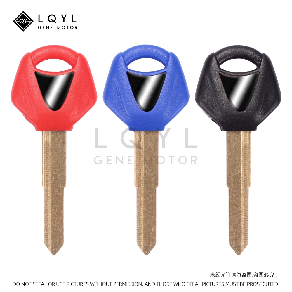 Motorcycle keys motorcycle key accessories LQYL Blank Key Motorcycle Replace Uncut Keys for YAMAHA YZF XJR1300 FJR1300 MT09 MT07 XJ6 TMax FZ6 FZ8 R3 R1 R6 XJR400