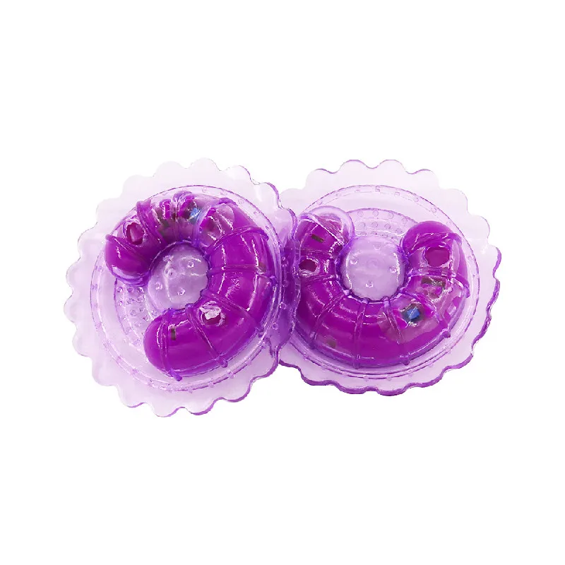1 Pair Nipple Cover Vibrator Female Breast Stimulator Sexy Pasties Stickers Vibrators Adult Games Products Sex Toys For Women For nipple sex toys nipple clamps nipple clamp vibrator