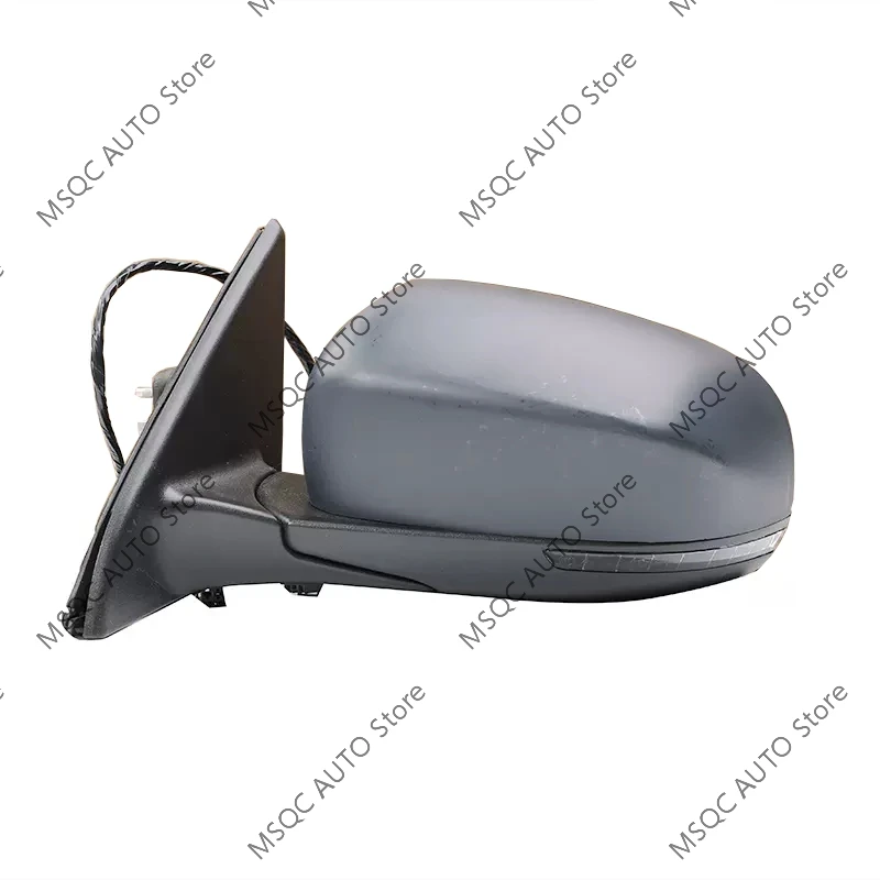 A-Premium Driver Side Power Door Mirror For Jeep Compass 2017-2023 - Heated, Manual Folding, Black With Turn Signal