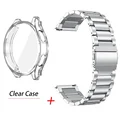 Silver-clear case