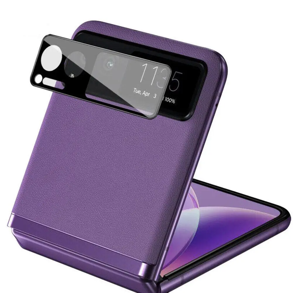 

Tempered Glass Back Camera Lens Film For Motorola Razr 40 Anti-Scratch Full Cover Screen Protective Glass For Motorola Razr 40