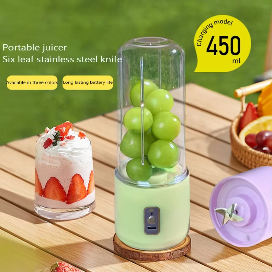 1PC Portable Juice Cup - Compact Multi functional Juice Blender, Perfect for Kitchen and Travel 3