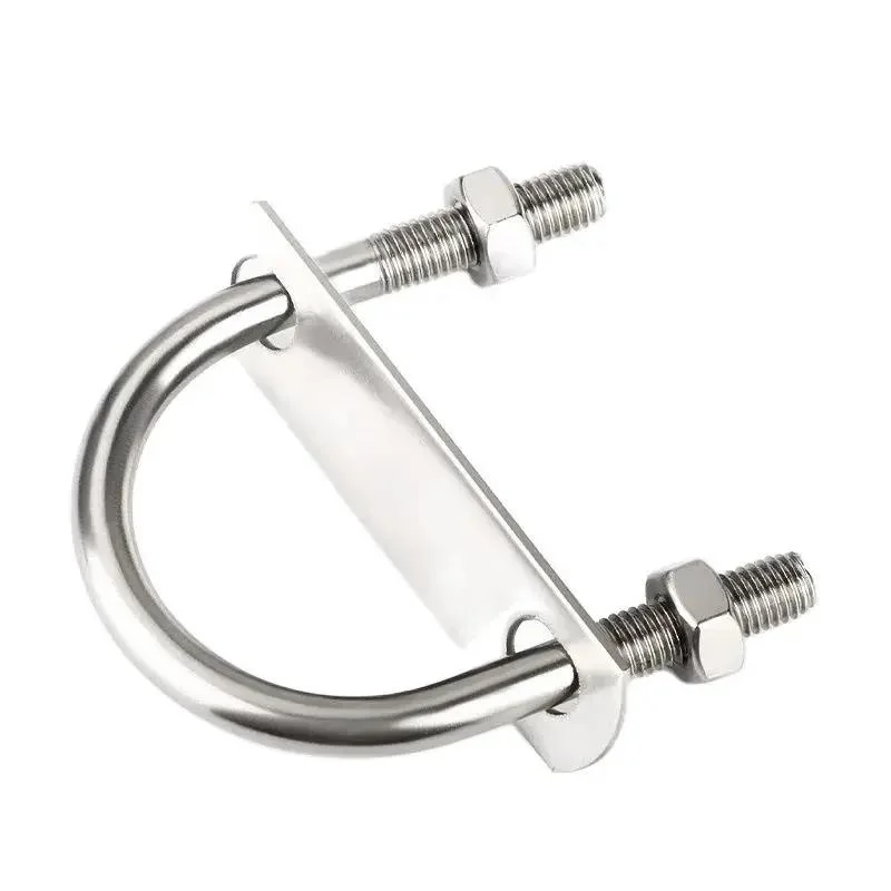 u parafusos suporte do tubo fixed buckle m8 304 05
