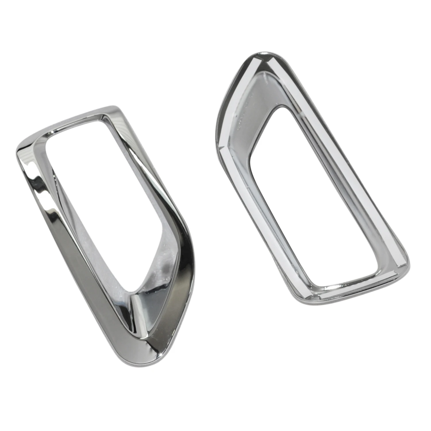 Chrome Rear Fog Light Cover Tail Lamp Trim Rim For Jeep Compass 2011 2012 2013 2014 2015