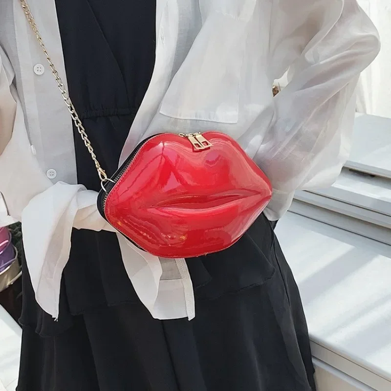 Women Shoulder Bag Women Tote Bag Bags for Women Lip Messenger Bag Tote Bag Solid Zip Shoulder Bags Messenger Phone Coin Clutch