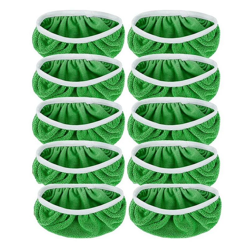 Kit Di Cuscinetti Per Mocio Riutilizzabili Da 10 Pezzi Per Swiffer Sweeper Broom Cover Microfibra Dry Sweeping Pad Set Di Ricariche Per Panno Lavabile