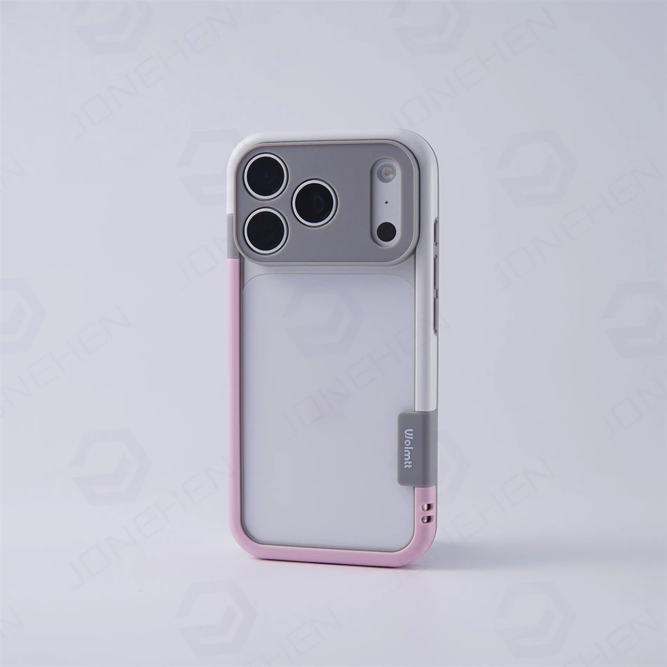 Light Colorful Soft Silicone Bumper Frame with Lens Protection