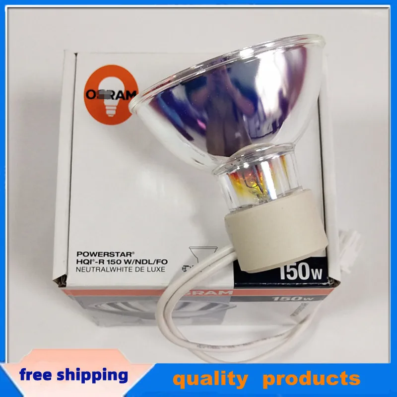 

Osram Powerstar HQI-R 150W/NDL/FO Fiber Lamp Cup Checkout Equipment Lamp Bulb NEUTRALWHITE DE LUXE Cold Light Source