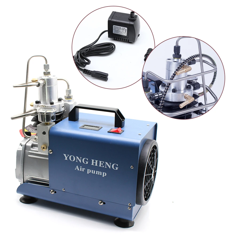 YONGHENG Electric Air Compressor High Pressure Air Pump Pcp Pump For Leak Detection Air Tightness Pipeline Pressure Test 1800W
