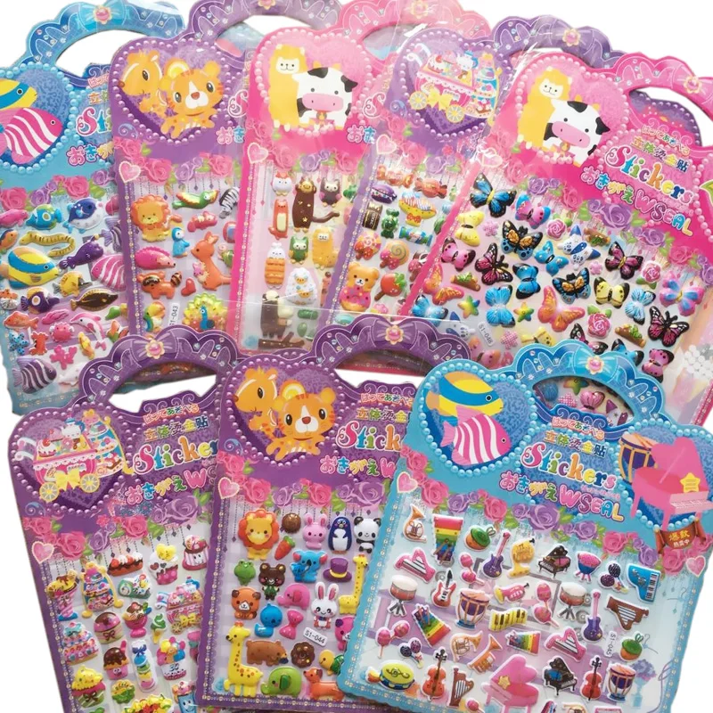 Pegatinas Kawaii 3D de Panda para la Vida Diaria, para Scrapbooking, Manualidad, Diario, Papelería, Decoración, tética, Suministros de Arte - AliExprs 21