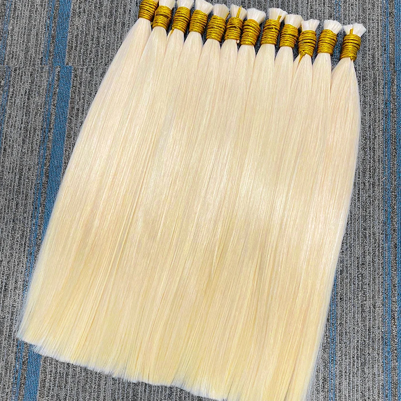 613# Human Hairs Bulk 18-30 Inch Straight High Quality Hair For Salon Supplies Braiding Extensions Vietnam Lady Hair Shinehair