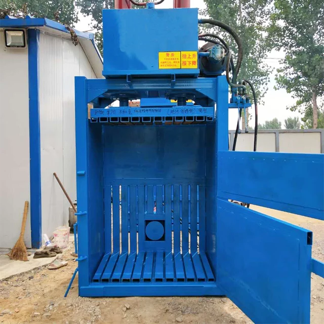 Plastic Metal Scrap Garbage Compressor Compactor Hydraulic Baler Machine 4