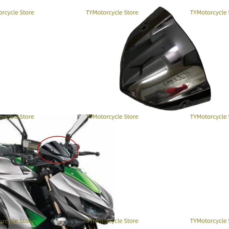 

Black Upper Front Nose Windshield Screen Cowling Fairing Fit for Kawasaki Z1000 2014 2015 2016 2017 2018 2019 2020 2021-2023