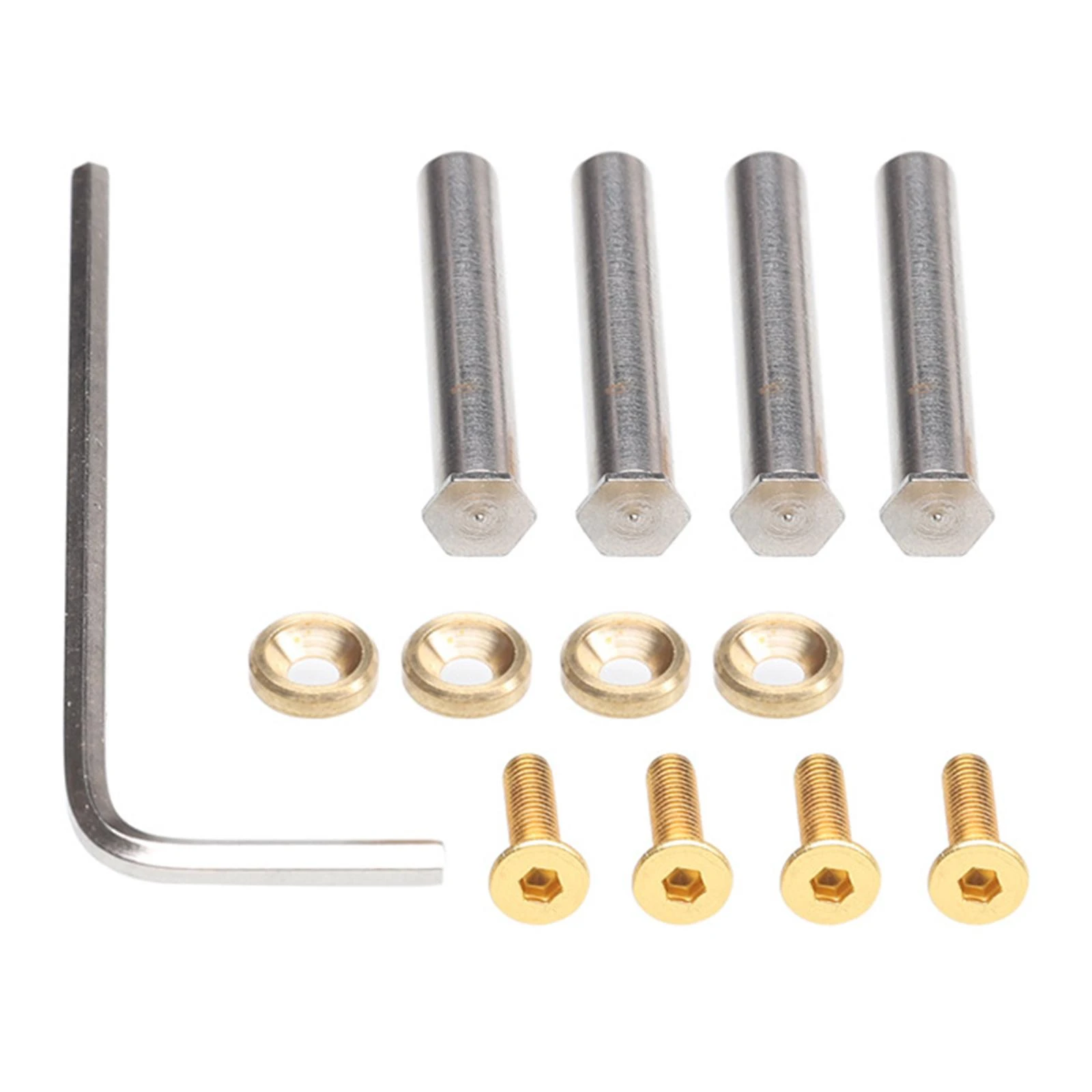 12pcs Computer Case Cooling Fan Mount Screws Nut Kit Fixed Fixing