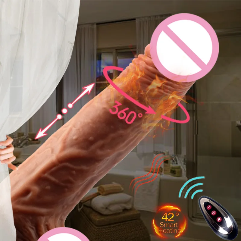 Liquid Silicone Electric Penile Female Vibrator Masturbation Huge False Penis Adult Sex Toy Big Huge Dildoss Women Sucion Cup