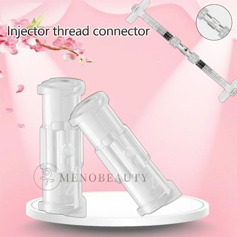 syringe connector blunt Luer Thread Connector Transparent Syringe Double-Way Connector Easy Durable Use In Sterile Environment