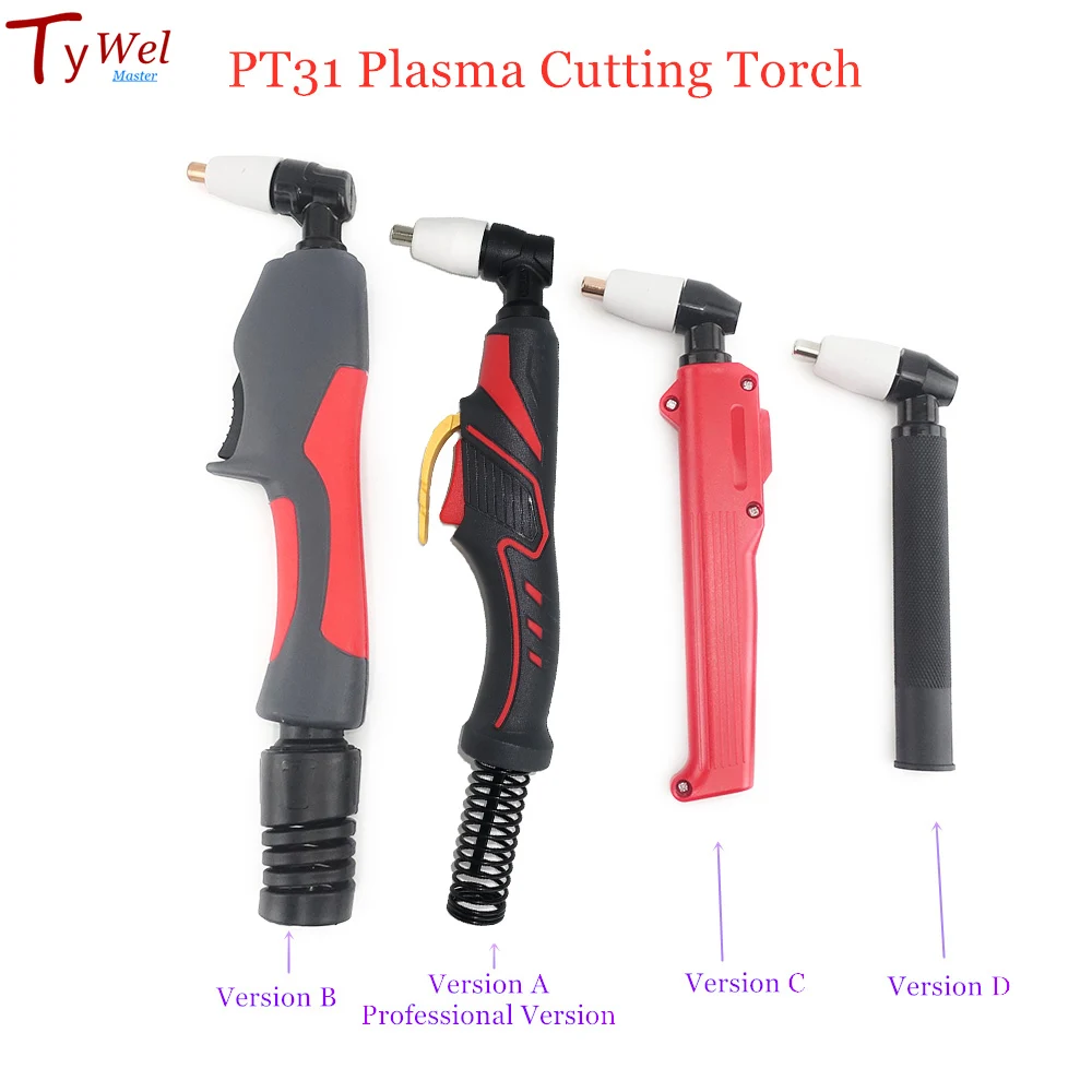 Professional PT31 Plasma Cutting Torch for 30-50A CUT40 HF Plasma Cutter Cutting Machine plasma cutter electrodes nozzles
