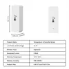 ZigBee Temperature Humidity Sensor Indoor Detector APP Real-time Monitoring Notification Alert Compatible Alexa Google Assistant 6
