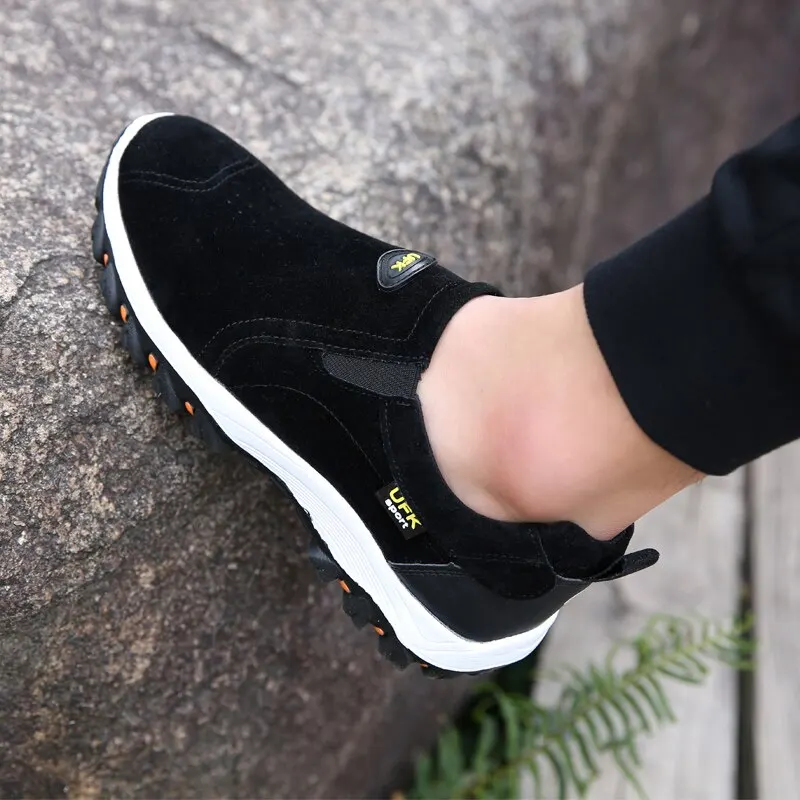 Men's Outdoor Walking & Hiking Sneakers - Comfortable Climbing Footwear