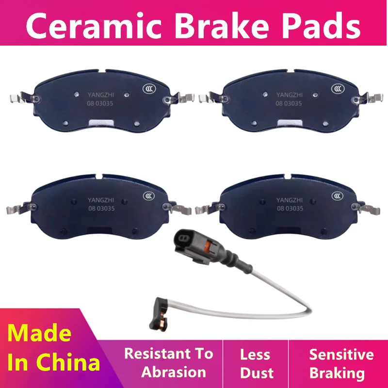 

Ceramic Front Brake Pads For Volkswagen Id.6 ID6 Crozz (E71) X (E51) Electric Vehicle/2021 2022 2023 2024/Auto Parts 1EA698151B