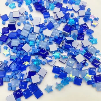 Rainbow Glass Mosaic Tiles 1