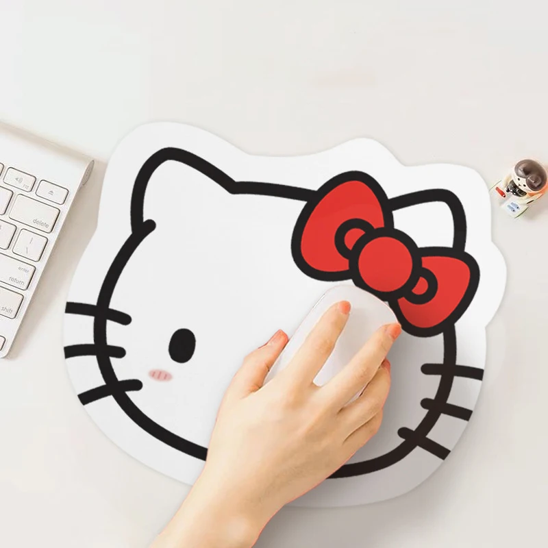 Sanrio Hello Kitty cartoon Alien Mouse Pad Melody Kuromi Cinnamoroll student Small Desk Mat office non-slip computer Mouse mat 3