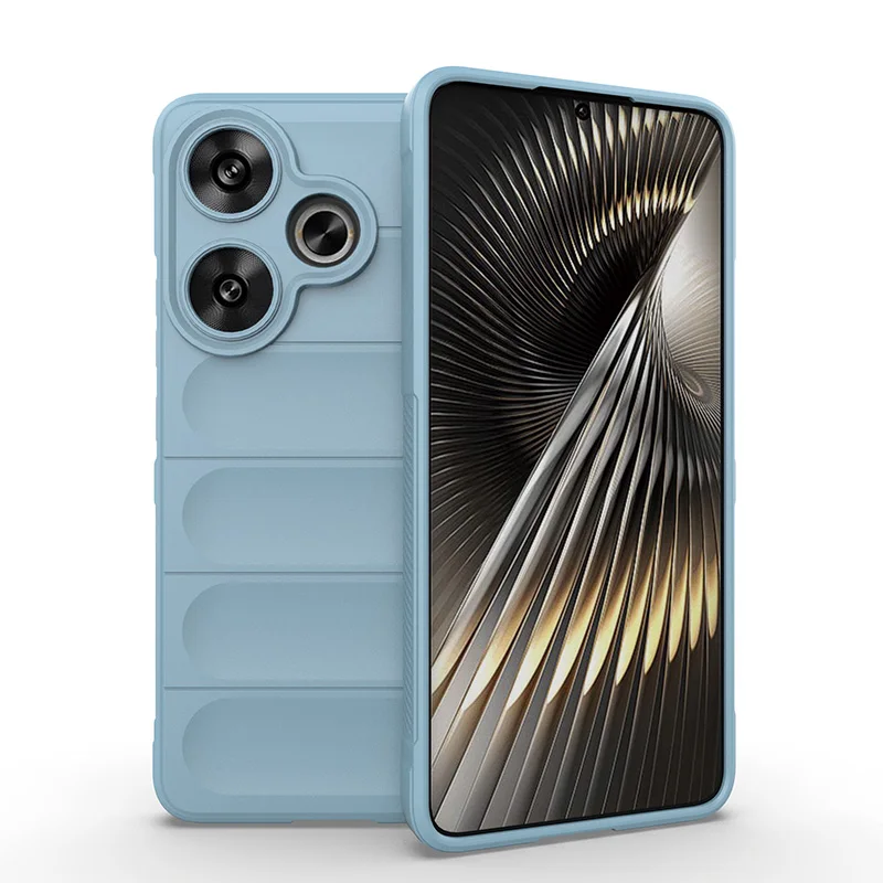 Soft Liquid Silicone Shockproof Phone Case – Anti-Fall Protection Back Cover
