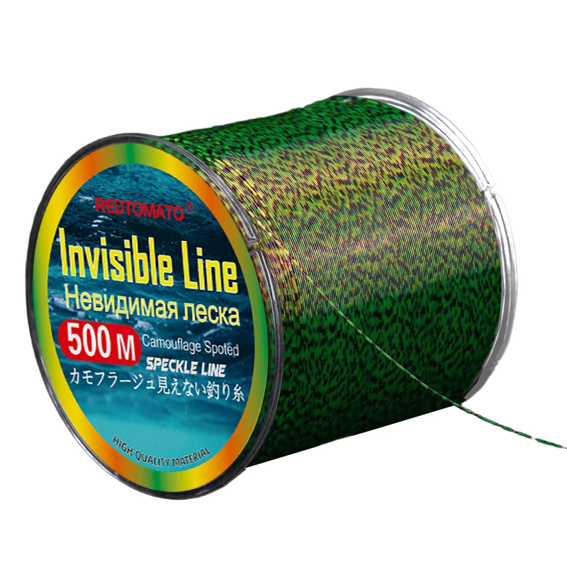 Ligne de pêche carpe 500m fluorocarbone japonais - Invisible 3D pour pêche technique précise