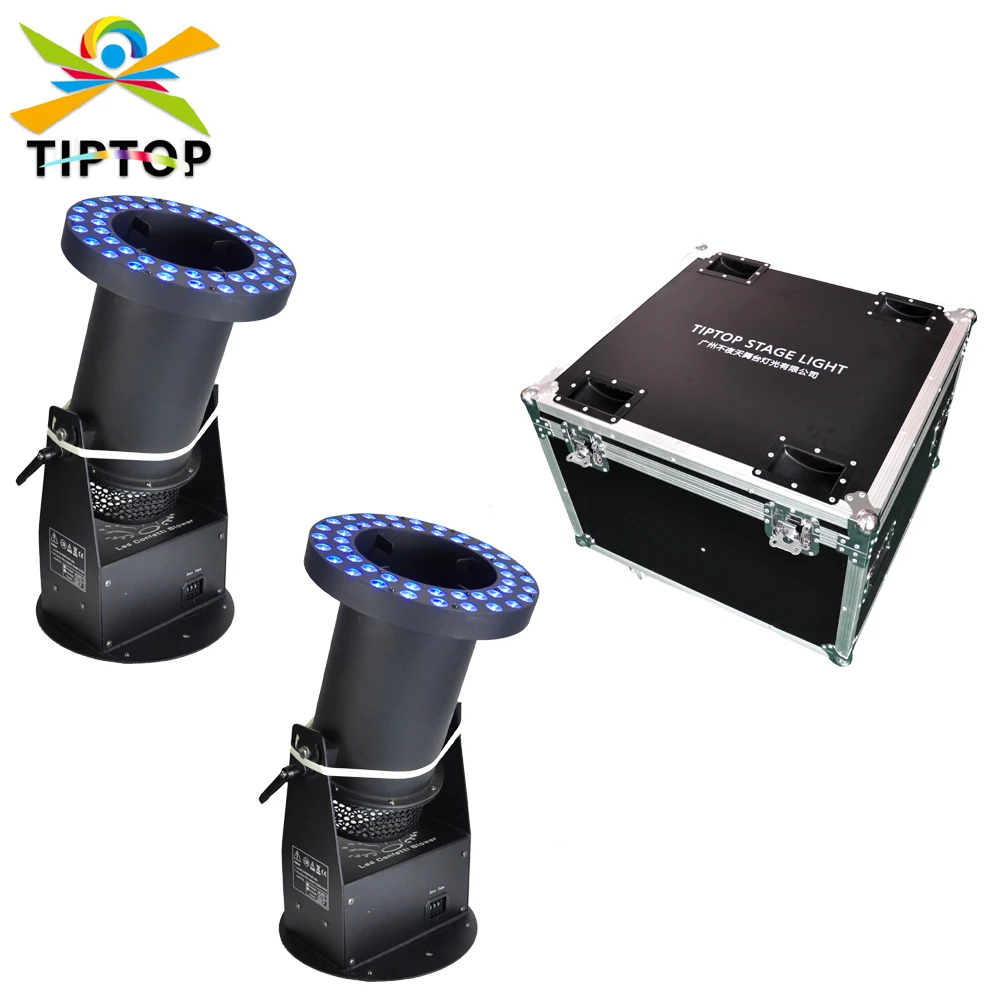 

2IN1 Flight чехол Pack 48x3W RGB 3 в 1, сценический светодиодный аппарат для нагнетания бумаги с конфетти, имитация фейерверка, мощность с 2 светодиодами