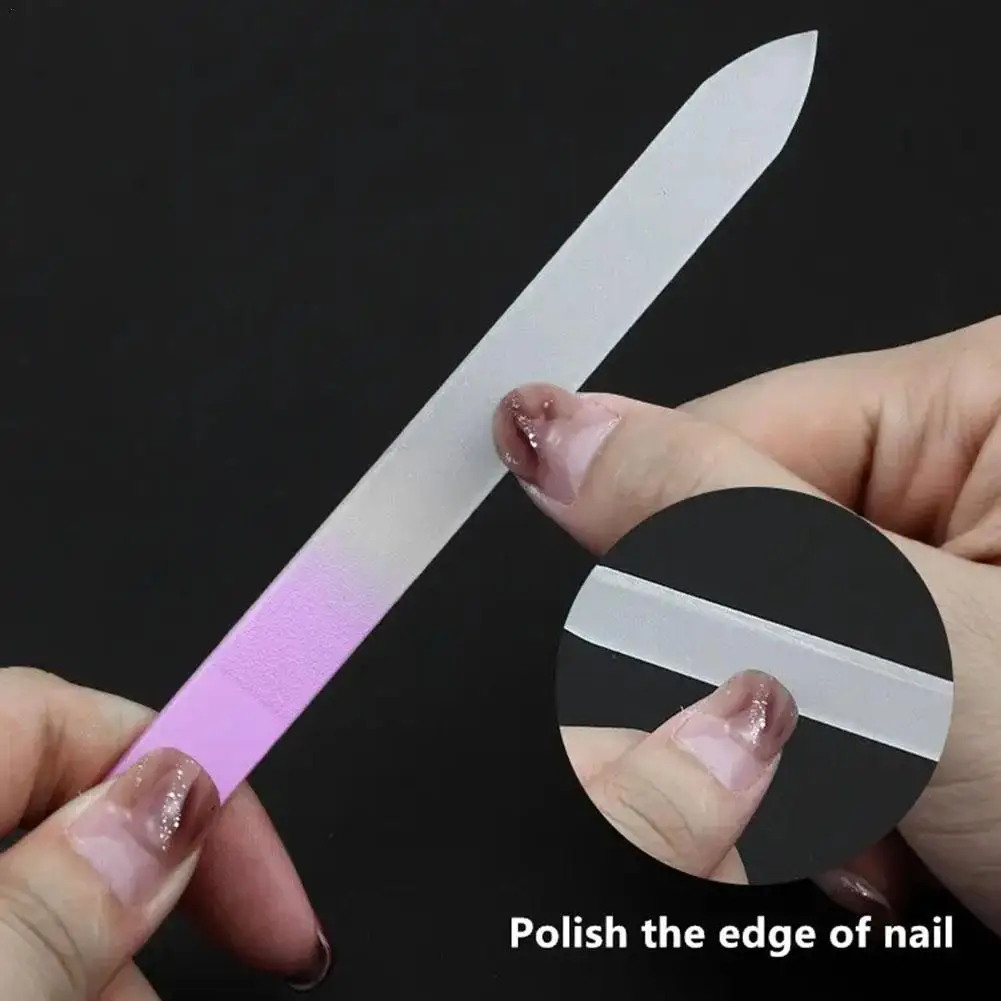 1 Pz Lima Per Unghie Lima Per Lucidatura In Cristallo Lima Per Manicure In Vetro Per Nail Art Per Donna Ragazza Forniture Per Unghie Lucidanti Profess