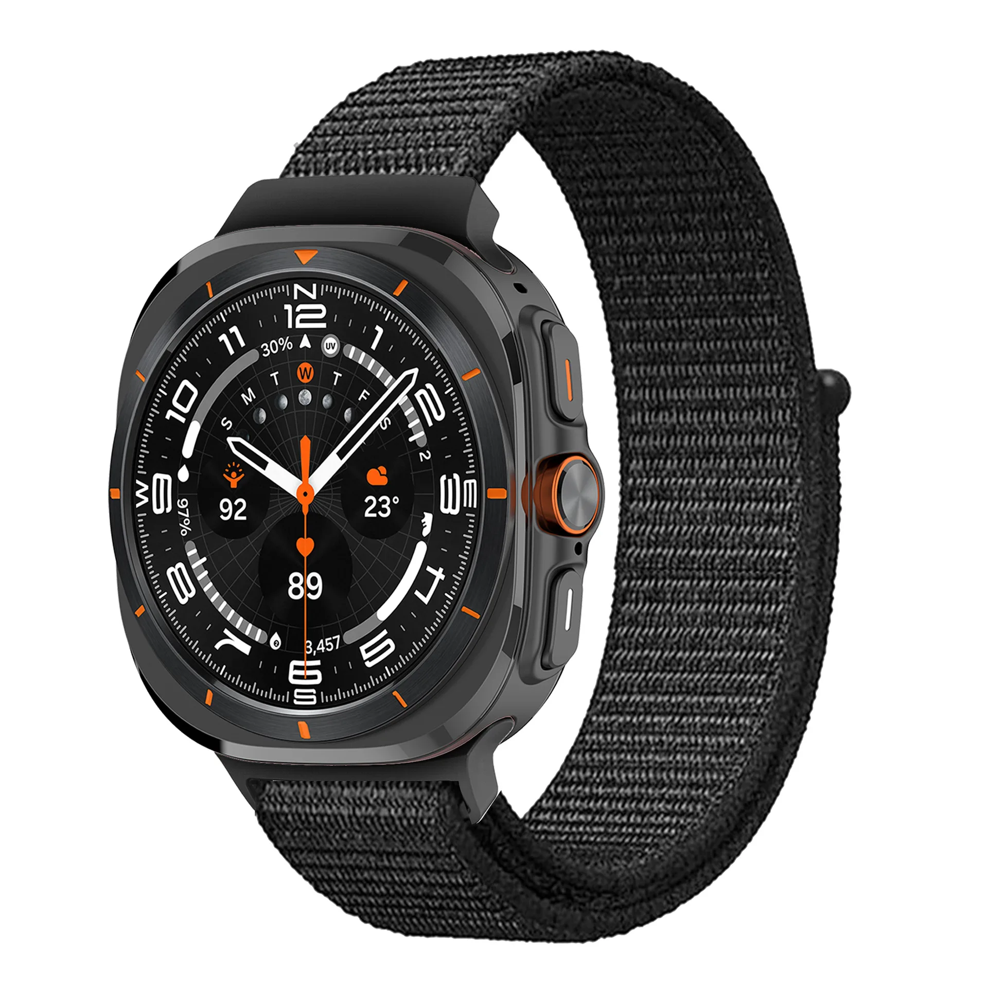 Adjustable Sport Nylon Loop Strap for Smartwatches - Ultra 47mm