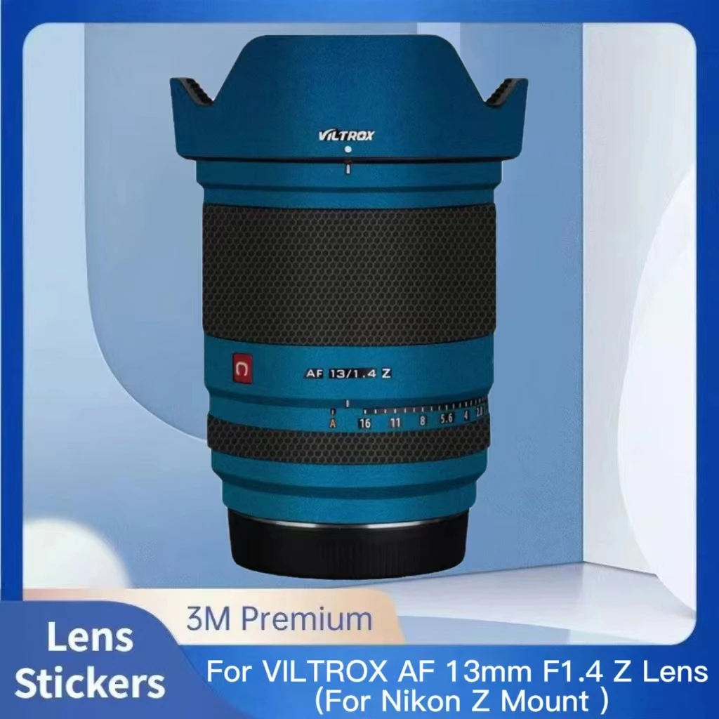 

Для VILTROX AF 13 мм F1.4 Z (для Nikon Z Mount) наклейка на корпус объектива камеры защитная пленка виниловая наклейка 13/1.4
