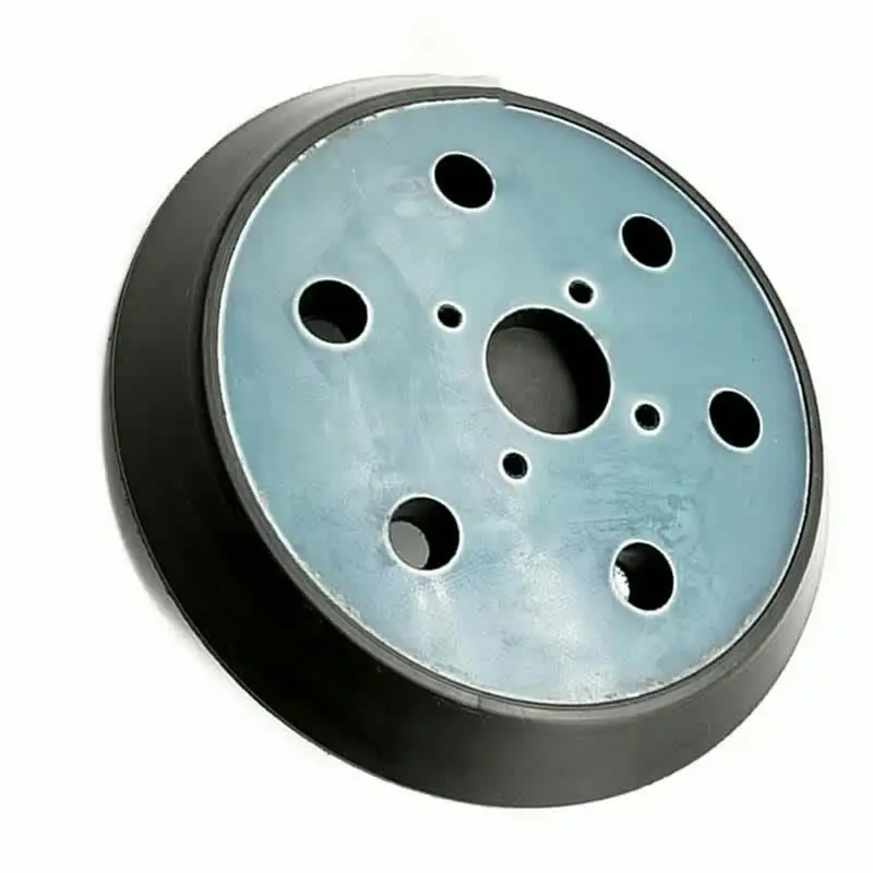 Paquete De 2 Lijadoras De Gancho Y Bucle De 5 Pulgadas Y 8 Agujeros Para Ridgid R2600, R2601 Lijadoras De órbita Aleatoria De 5 Pulgadas, Almohadilla De Lijado De Repuesto Para El