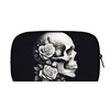 Watercolor Skull Rose Butterfly Print Wallet Skeleton Coin Money Bag Credit Card Holder Phone Organizer Clutch Long Wallet Gift 6